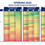 Epidemia 2020: kategorie produktów
